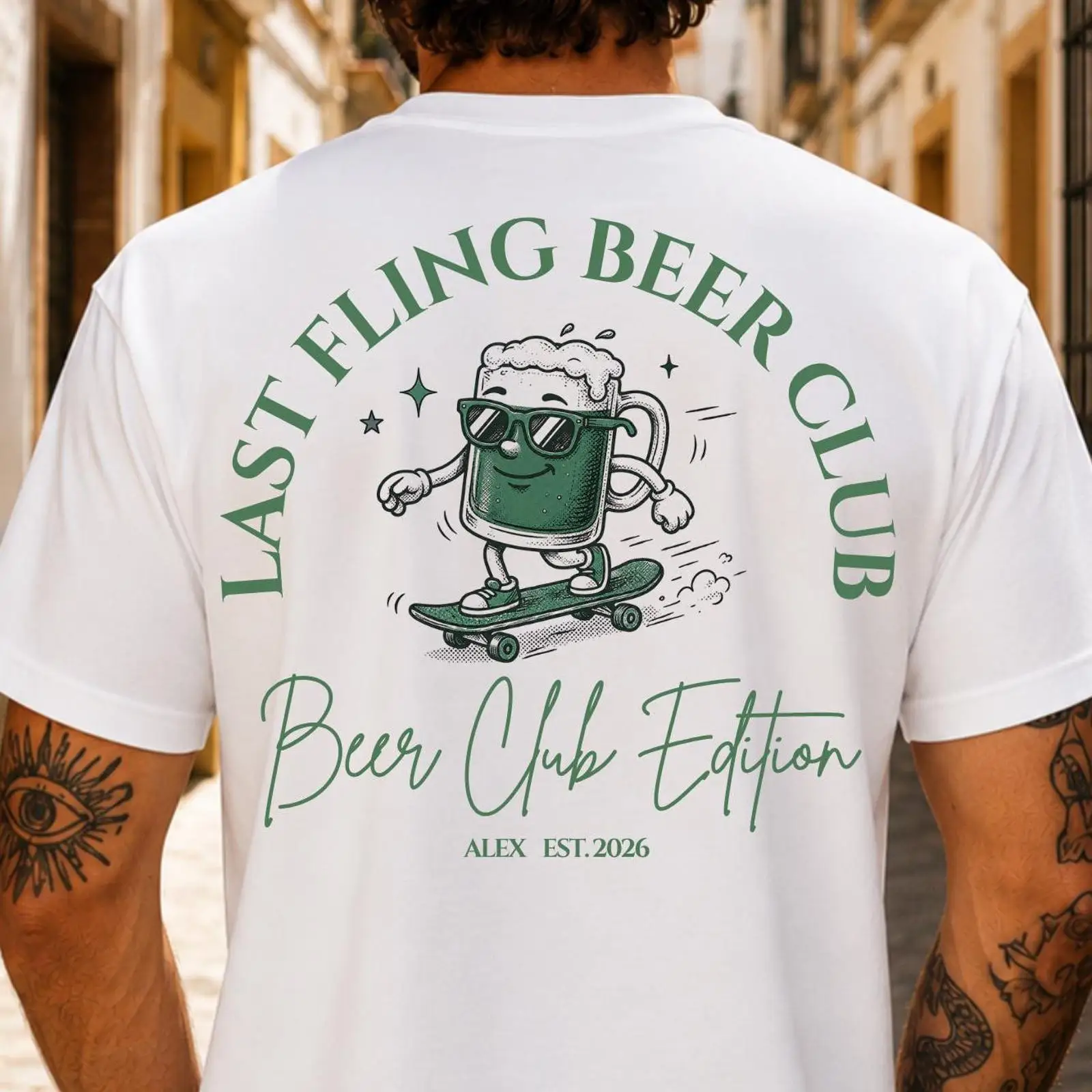 Men'S Grooming Club - تي شيرت رجالي من Last Fling