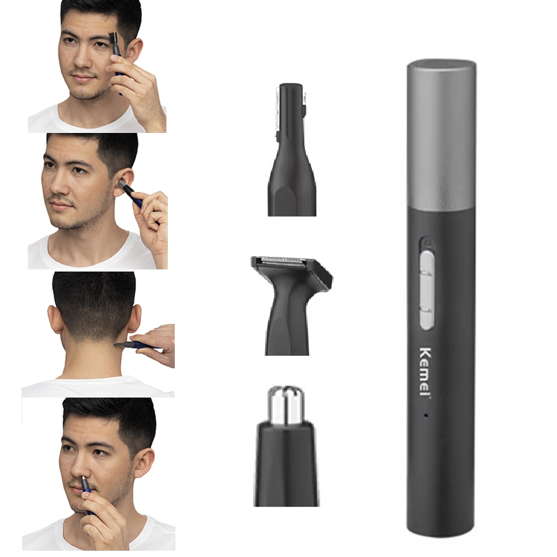 ماكينة تشذيب شعر الأنف القابلة - مراجعة Men'S Grooming Facial وسعره