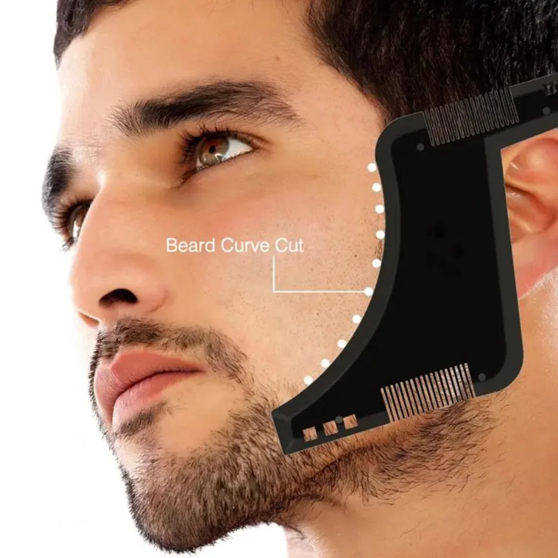 مشط تشكيل اللحية للرجال، خفيف  - مراجعة Men'S Grooming Facial وسعره
