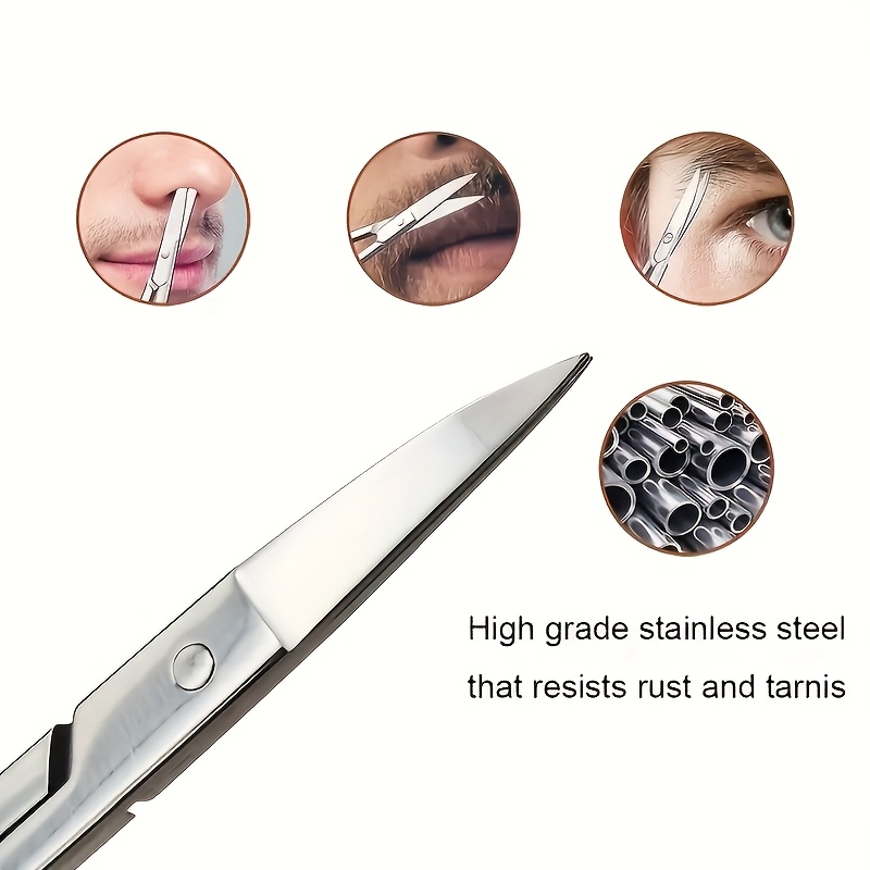 مقصات صغيرة لتشذيب شعر الوجه ل - مراجعة Men'S Grooming Facial وسعره