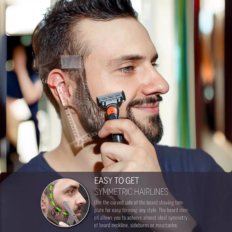أداة تشكيل اللحية، قالب تصفيف  - مراجعة Men'S Grooming Facial وسعره